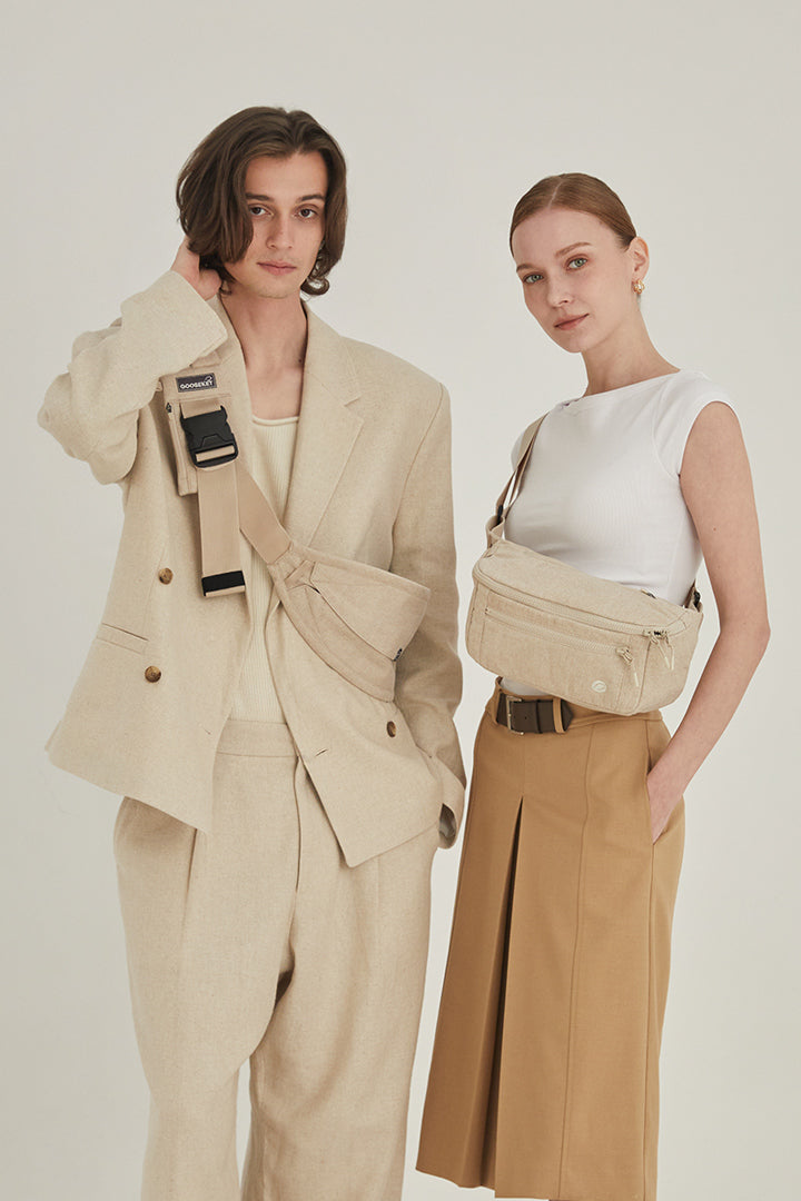 グスケット365抱っこ紐Plus【抱っこ紐+バッグ】ベージュ – GOOSEKET.JP