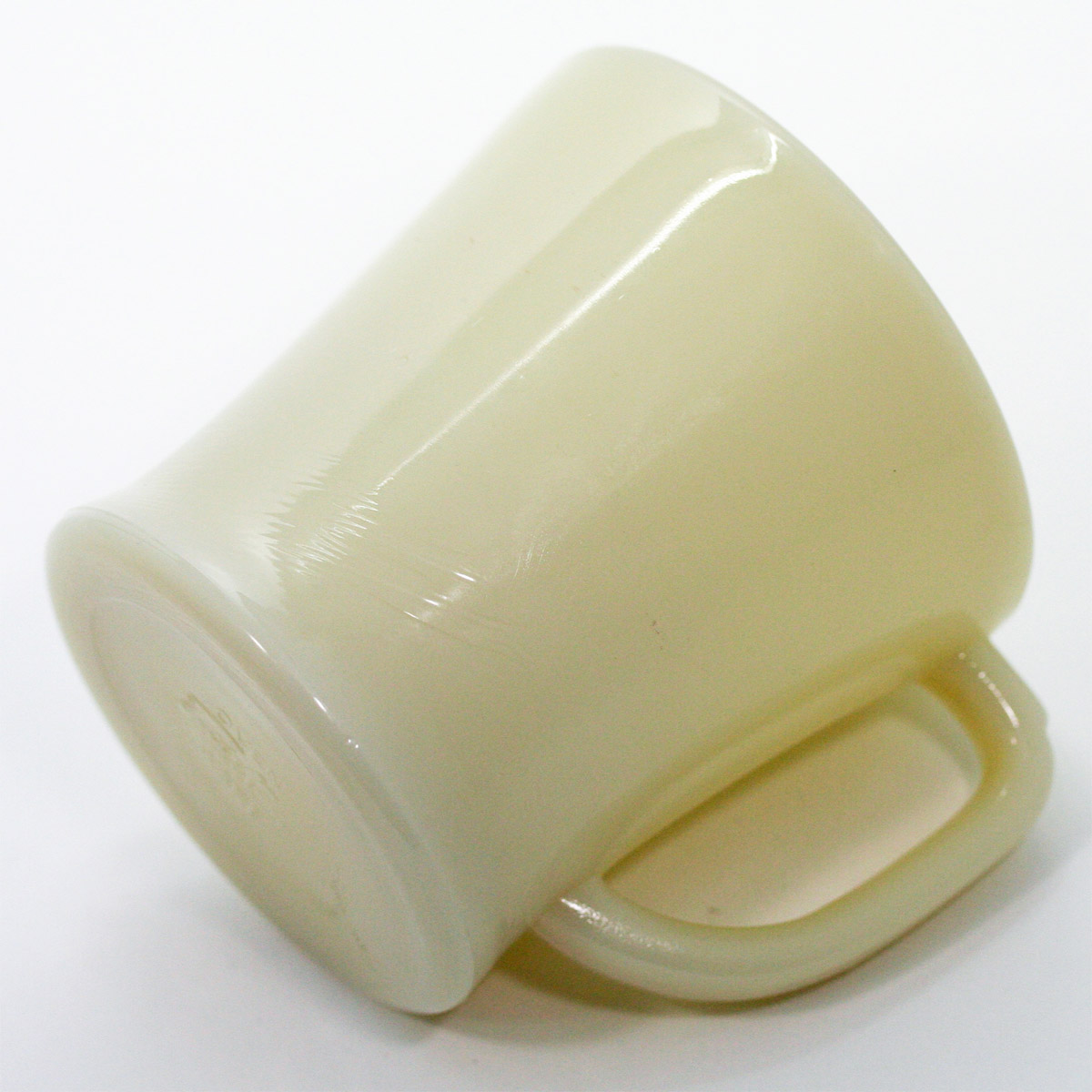 ファイヤーキング アイボリーDハンドルマグ、フラットボトム