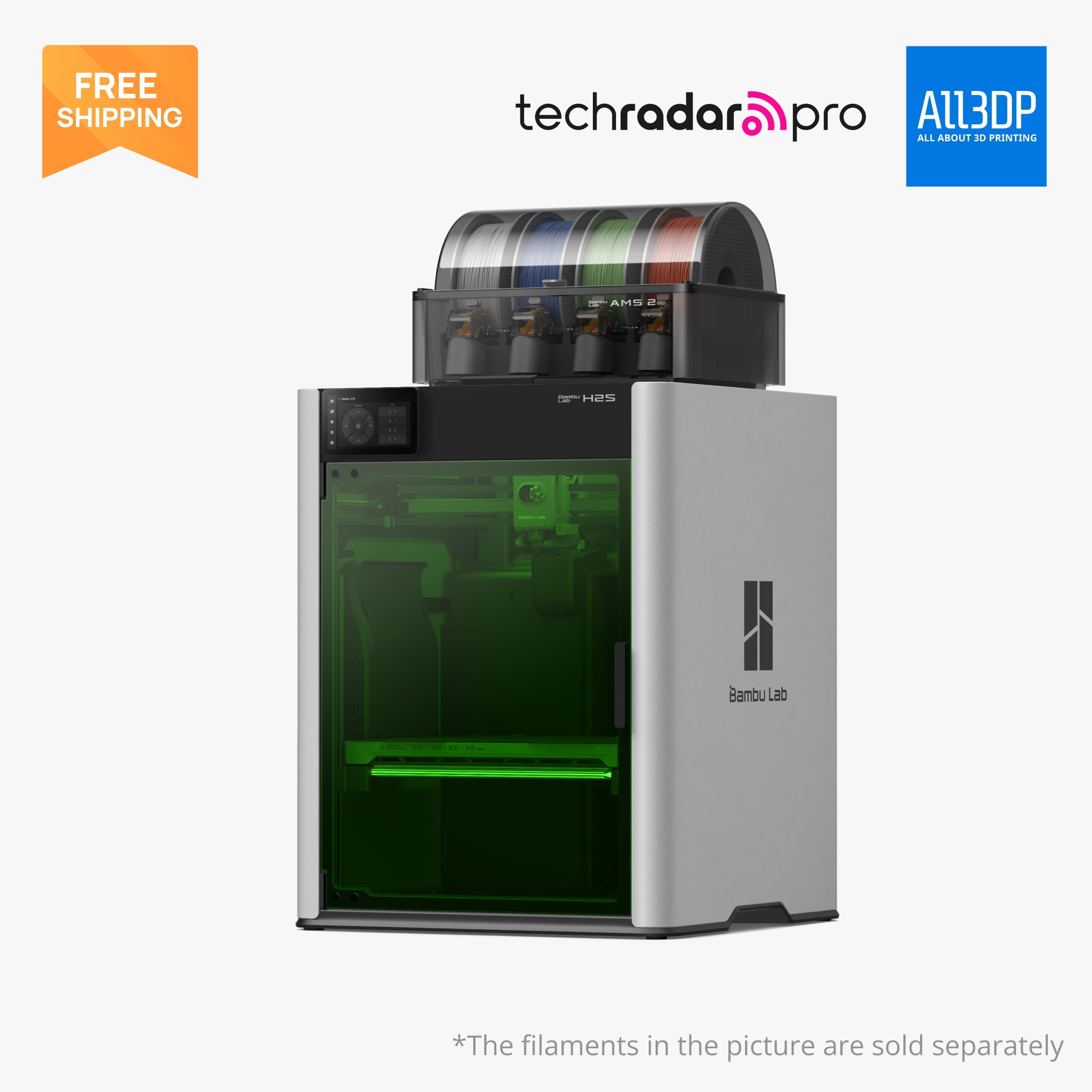 Bambu Lab H2S Single Nozzle 3D Printer – HartSmart Products