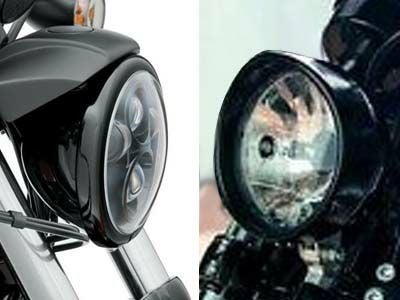 バイザースタイル・ヘッドライト・トリムリング |ハーレーパーツ専門店