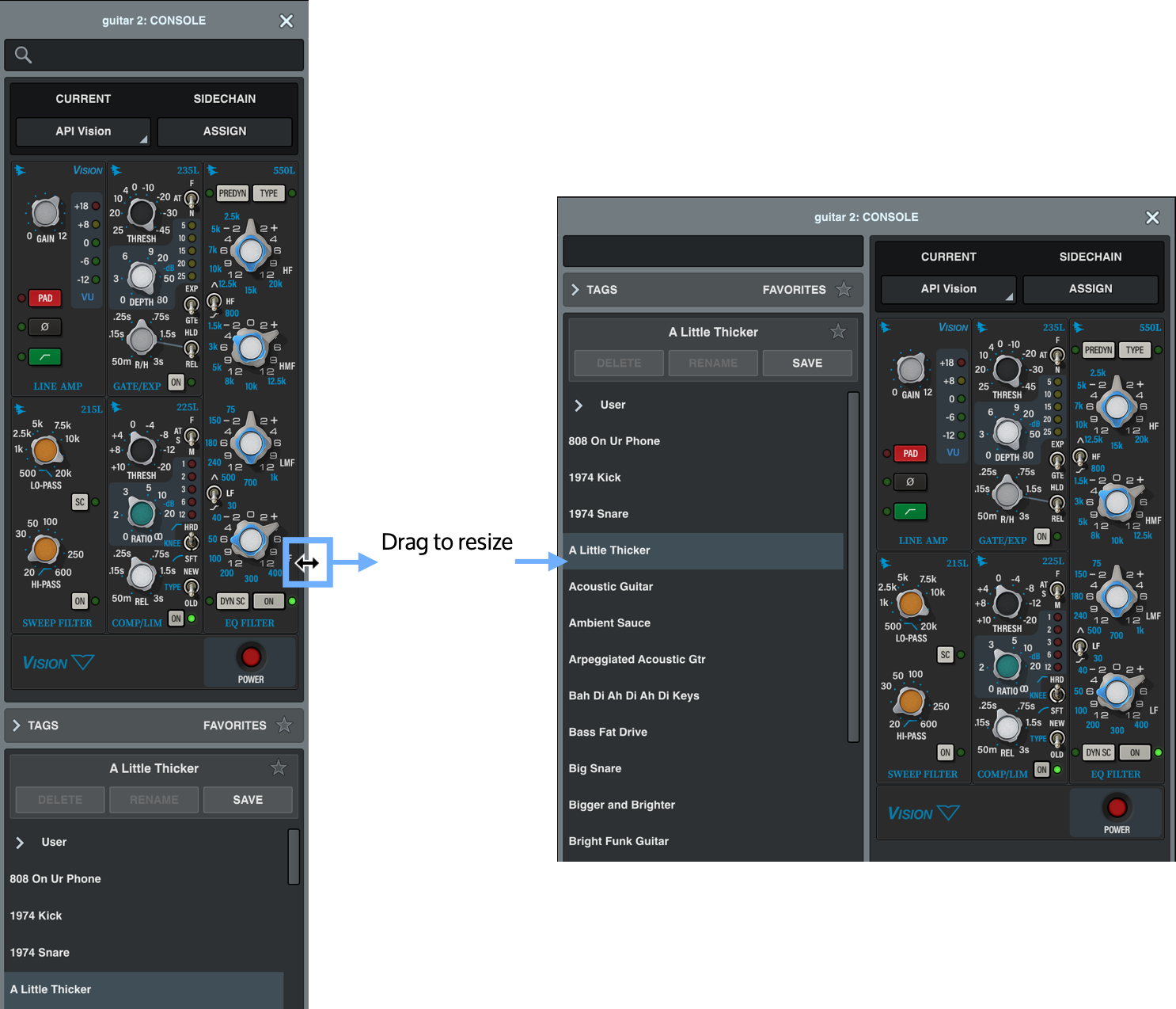 LUNA API Vision Console Extension Manual – Universal Audio Support