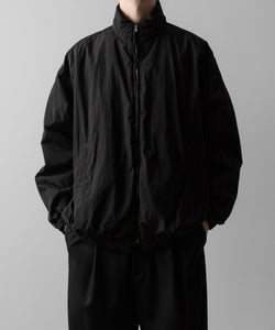 ssstein / シュタイン】WINDPROOF NYLON PADDED JACKET - BLACK | 公式