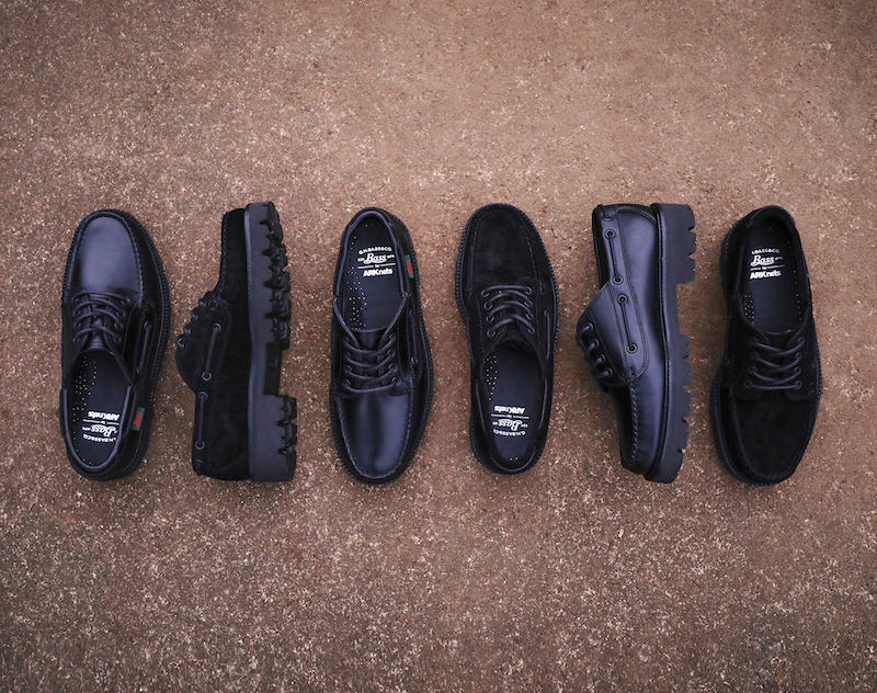 ARKnets × G.H.BASS、スムースレザー＆スエードの別注モデルシューズ