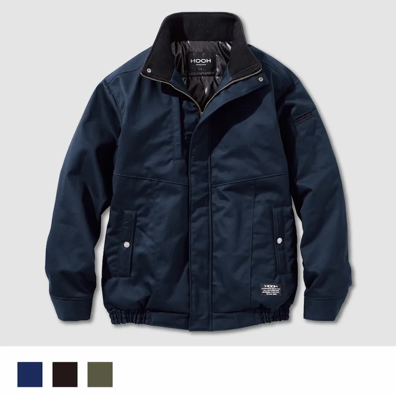 2633防寒ブルゾン - HOOH VILEA 作業着と電動ファン付き快適ウェアの