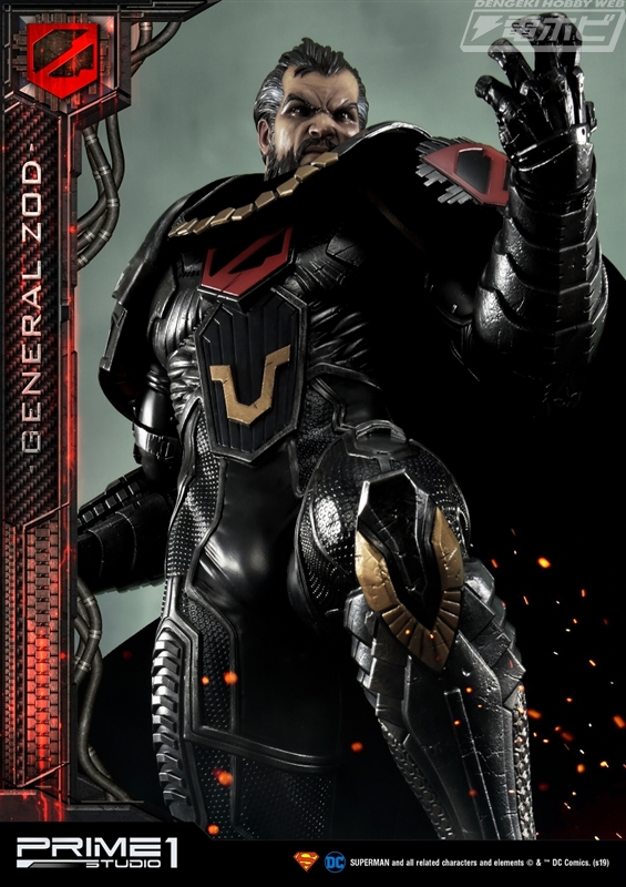 激レア スーパーマン ゾッド将軍 美品 ヒーロー 送料無料 1/12スケール