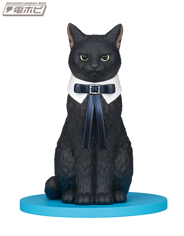 素敵な首輪で黒猫のジュウハンくんがドレスアップ！『黒猫と首輪』の
