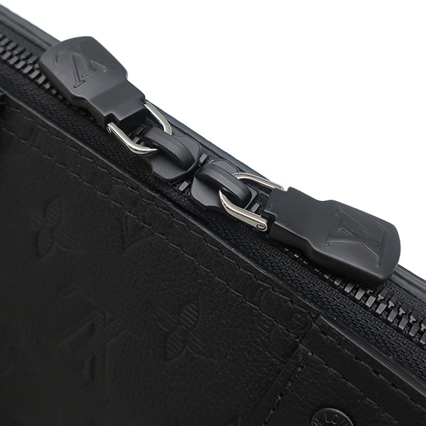 ルイヴィトン LOUIS VUITTON シティ キーポル M26750 ノワール レザー