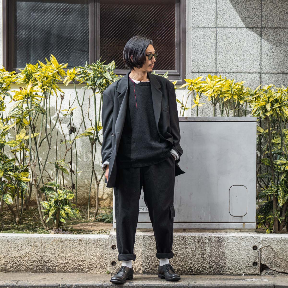 YOHJI YAMAMOTO ダメージニットベスト | HUES 福岡セレクトショップ