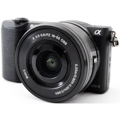 Sony Alpha 5100 Black Mirrorless Camera Kit with 16 50mm Lens WiFi