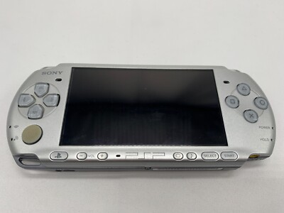 SONY PSP Playstation Portable Mystic Silver PSP-3000MS Console