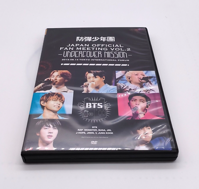 BTS Japan Official Fan Meeting Vol.2 Undercover Mission DVD