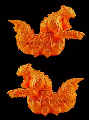Burudoza Orange Swamp Thing Larve Japan Soft Vinyl KAIJU SOFUBI