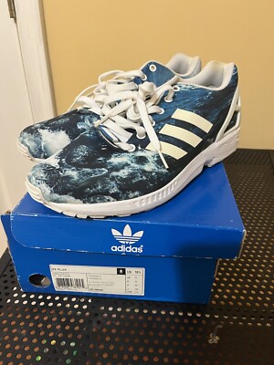 Size 10.5 - adidas Zx Flux Ocean - M19846 | eBay