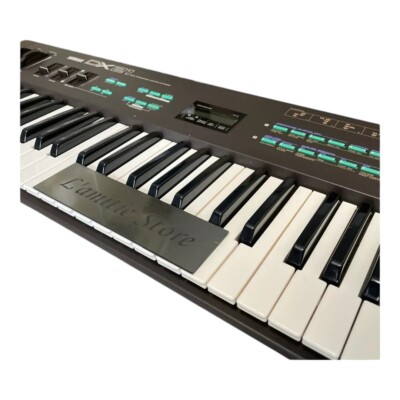 Yamaha DX-21 FM Digital Keyboard Synthesizer 61Key Black Musical