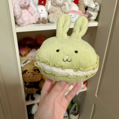 Jellycat DAINTY DESSERT BUNNY MACARON Soft Plush CUTE Stuffed