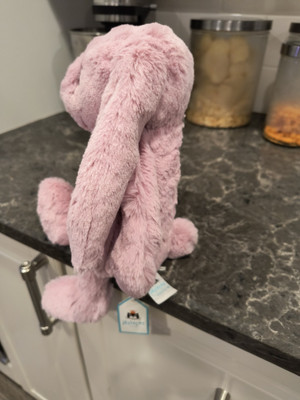 NEW Jellycat Bashful Tulip Pink Bunny Medium NWT 100% Real NOT
