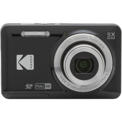Kodak PIXPRO FZ55 Digital Camera (Black) + Tripod + Case - 64GB