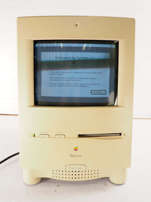 Vintage Apple Macintosh Mac M1600 68030 16mhz Color Classic