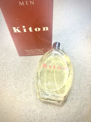 KITON MEN Eau De Toilette By Kiton 125 ML Spray VINTAGE EXTREMELY