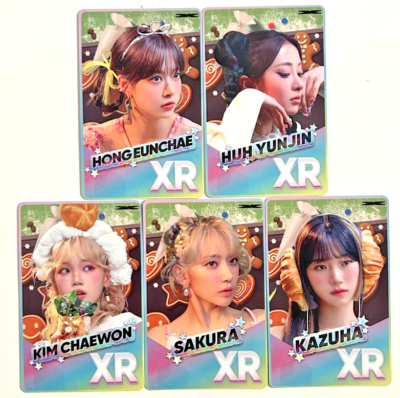 LE SSERAFIM GAME RHYTHM HIVE SUPERSTAR XR JAPAN CONCERT PHOTOCARD