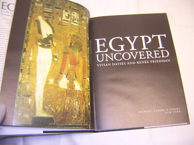 Egypt Uncovered by Vivian Davies and Renee Friedman (1998