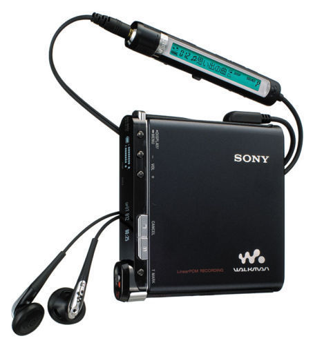 Sony MZ-RH10 Hi-MD Walkman Personal MiniDisc Recorder MP3 Silver