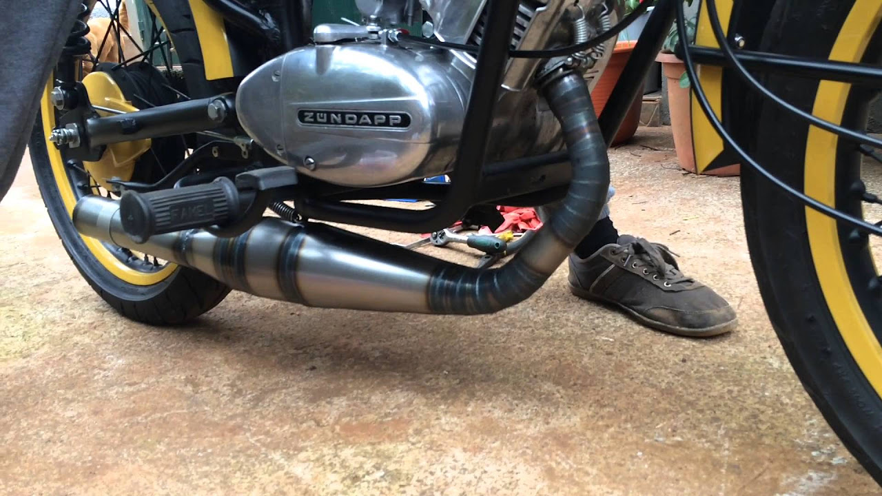 Famel 76 Zundapp Cafe Racer - YouTube