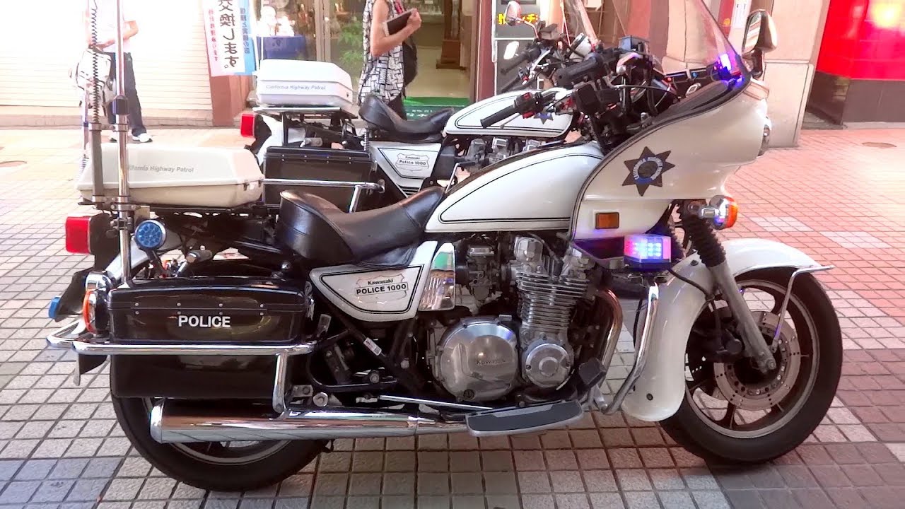 白バイ野郎 ジョン&パンチ CHIPs KAWASAKI Z1000 POLICE カワサキZ1000