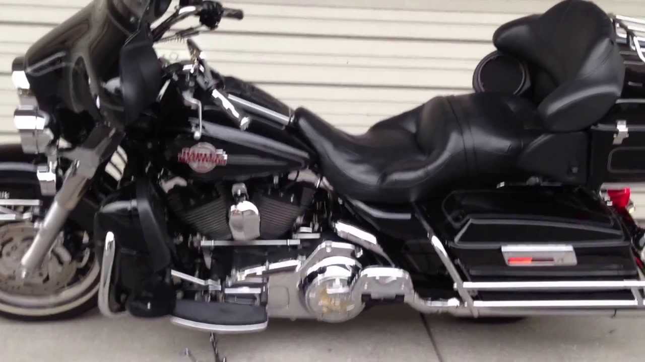 2007 HARLEY-DAVIDSON FLHTCU ULTRA CLASSIC with back gear - YouTube