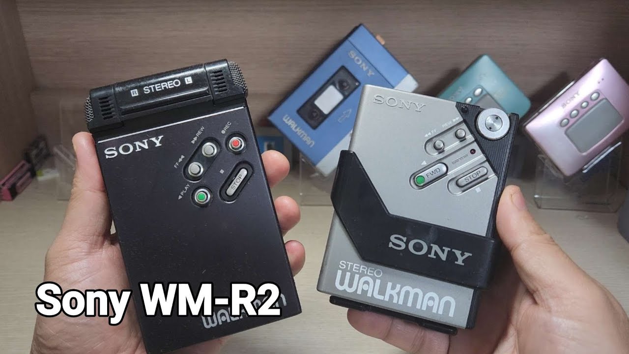 Sony WM-R2 Cassette Player Walkman - YouTube