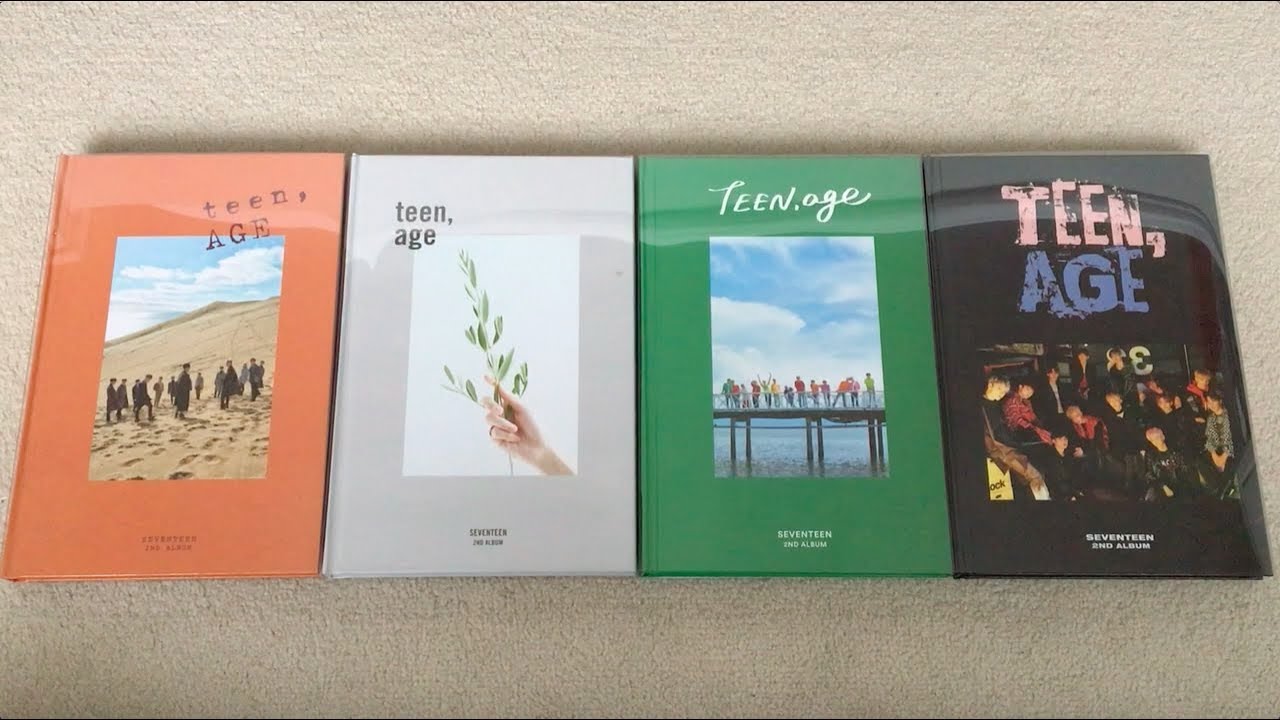 ♡Unboxing Seventeen 세븐틴 2nd Studio Album TEEN,AGE 틴에이지