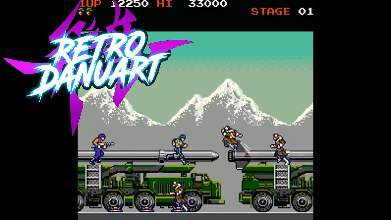GREEN BERET (Konami - Arcade - 1985) - YouTube