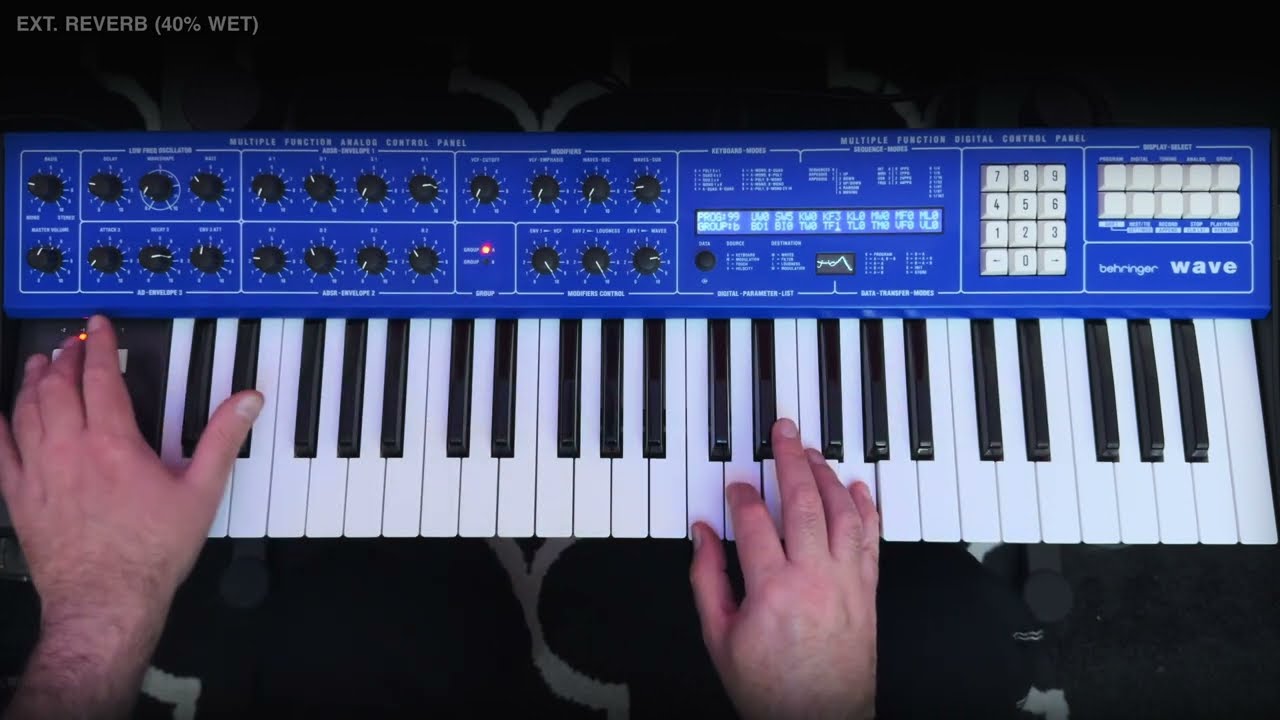 BEHRINGER WAVE ウェーブテーブル ハイブリッドシンセサイザー 送料