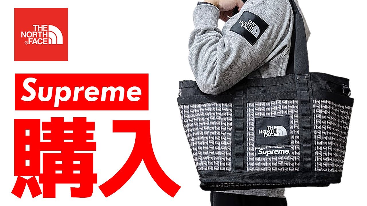 新品未使用 Supreme✖️ THE NORTH FACEトートバッグ ベージュ THE