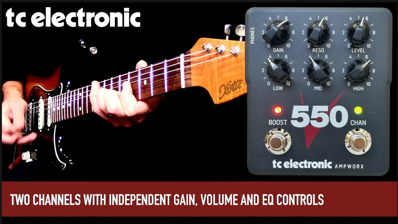 TC Electronic V550 Preamp - YouTube