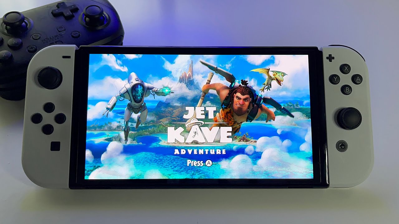 Jet Kave Adventure - REVIEW | Switch OLED handheld gameplay - YouTube