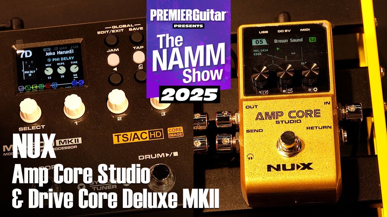 Elevate Your Sound with NUX Amp Core Studio & Drive Core Deluxe
