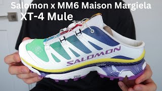 Salomon x MM6 Maison Margiela XT-4 Mule | On Feet Look - YouTube