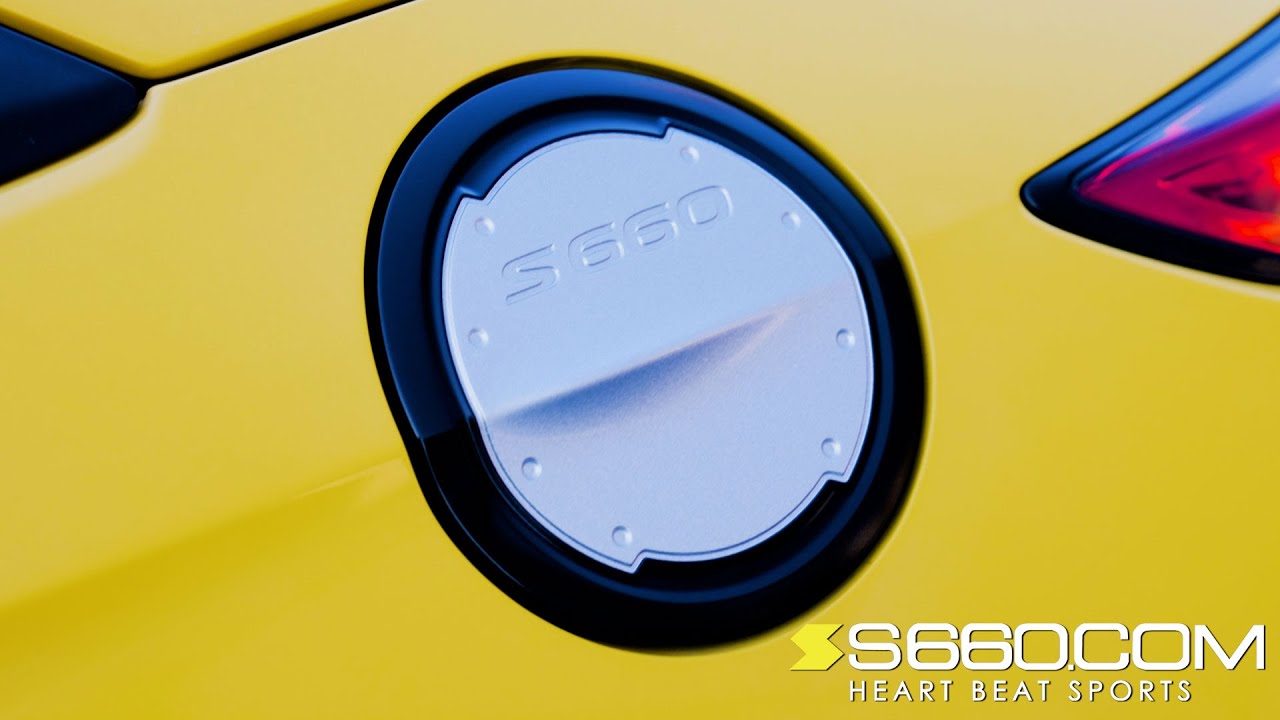 BEATMASTER｜S660の“Honda純正アクセサリー フューエルリッド（アルミ