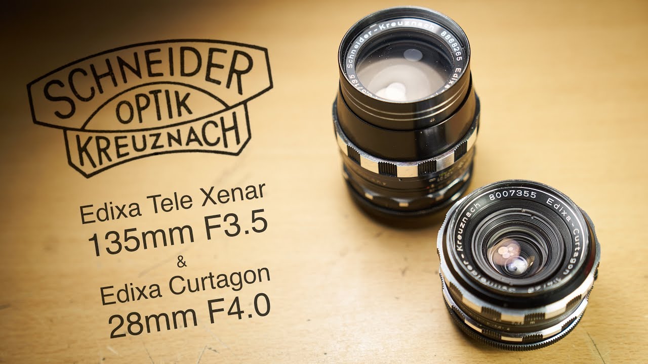 Schneider Kreuznach Xenar 135mm F3.5 & Curtagon 28mm F4.0 Review