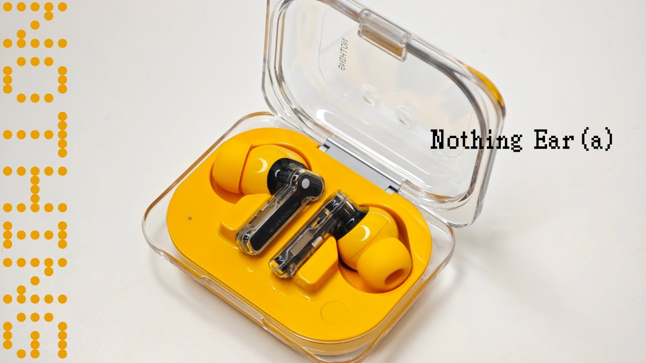 The yellow is so cute! I'll definitely go with Nothing Ear (a