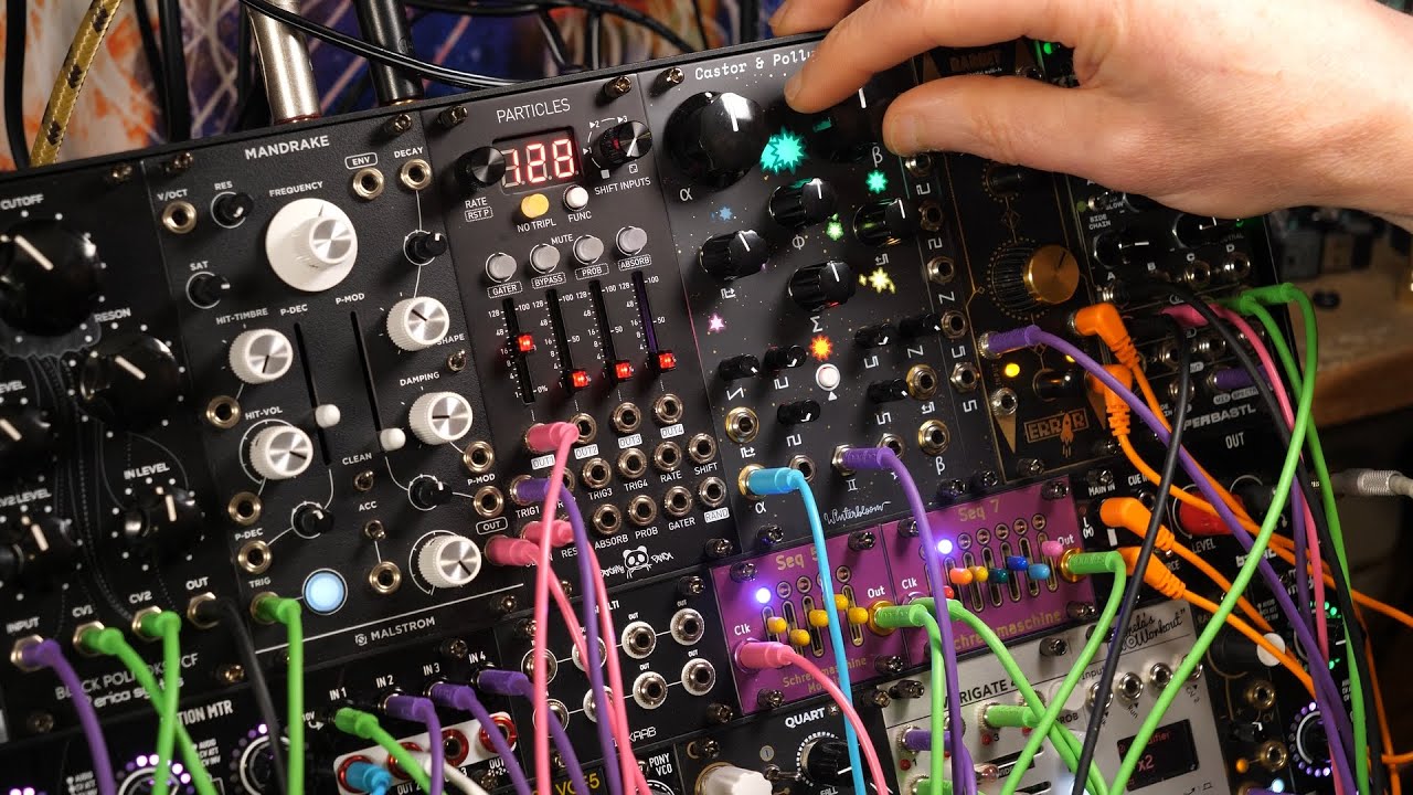 Winterbloom Castor & Pollux V1モジュラーシンセ Winterbloom Castor