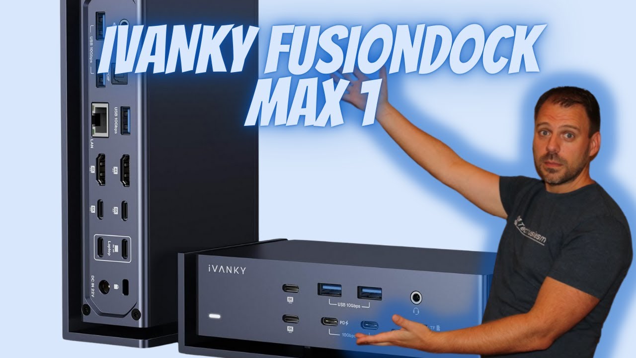 Superpower-Up Your MacBook | iVANKY FusionDock Max 1 Dual