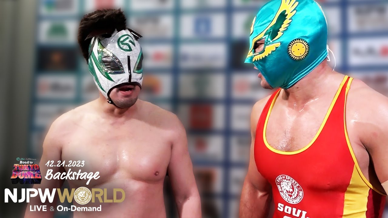 njwk18 1st match Backstage Backstage 12/21/23 (with Subtitles
