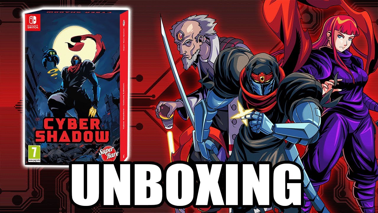 Unboxing CYBER SHADOW DELUXE Edition on Nintendo Switch - YouTube