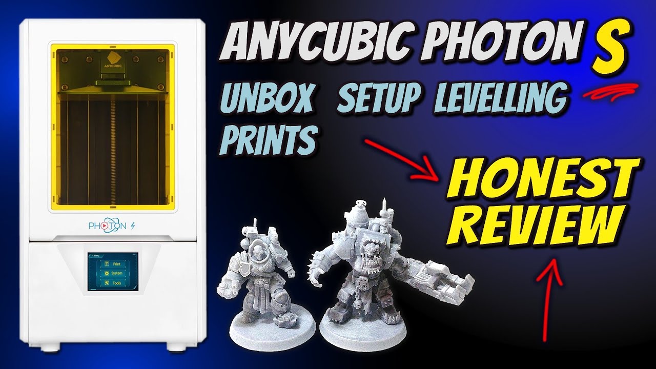 Anycubic Photon-S3Dプリンター-レビュー、仕様、価格