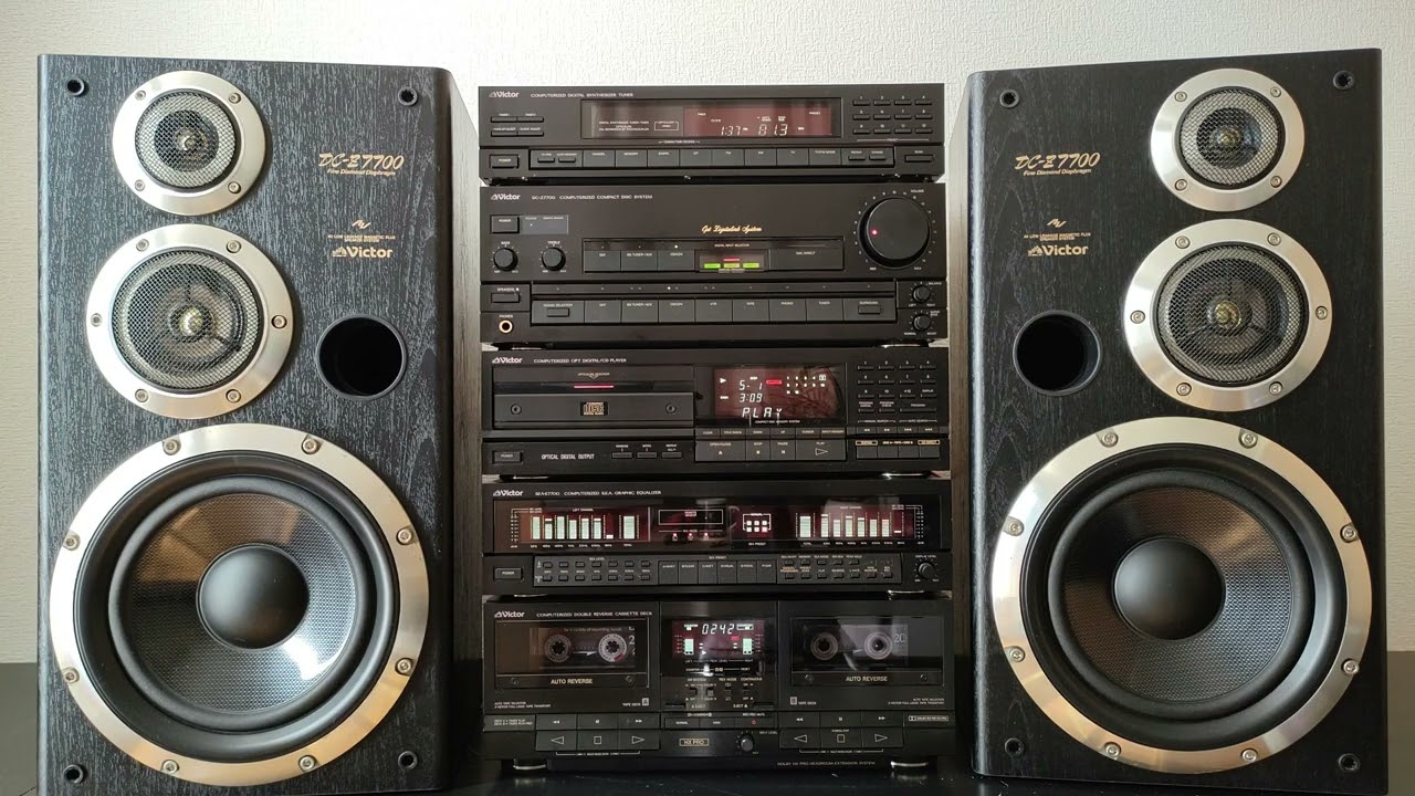 1988年 バブルコンポ VICTOR CREATION Z7700 Paradox/浜田 麻里 - YouTube