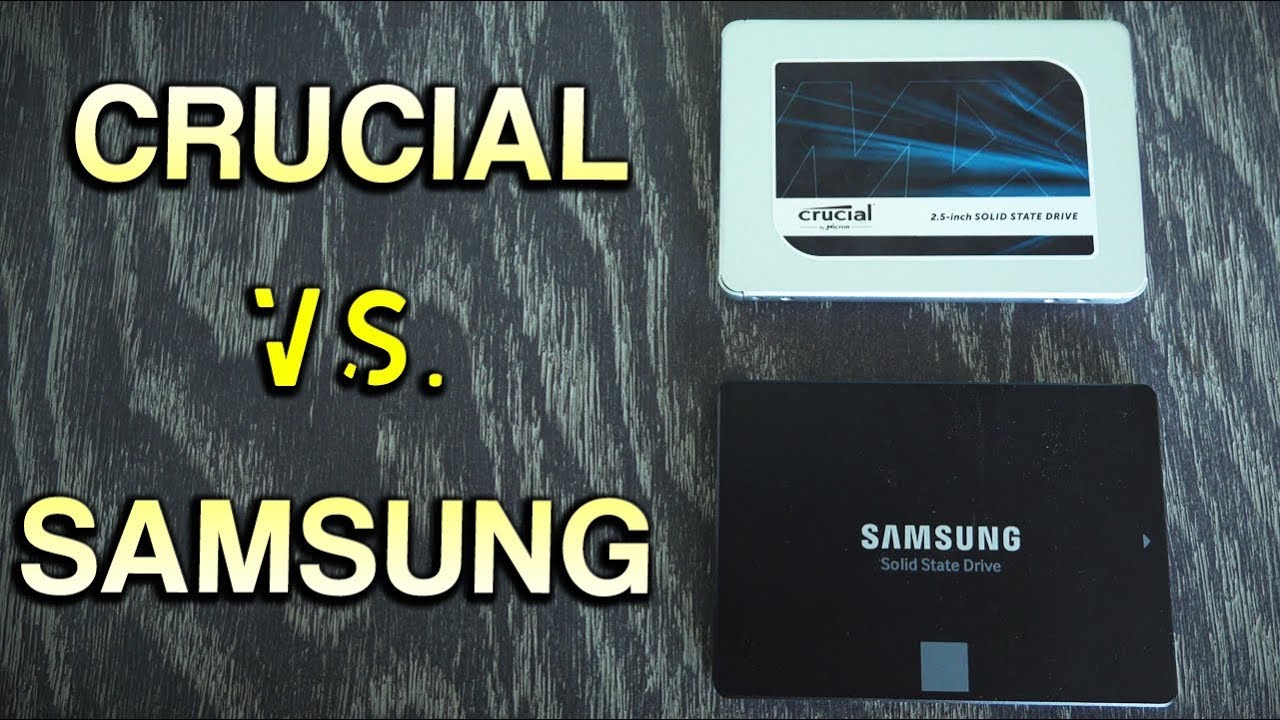 Crucial MX500 Vs. Samsung 860 Evo - The Best 2.5