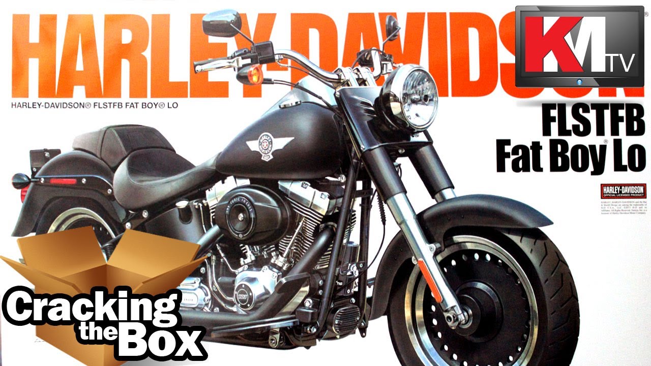 Unboxing Tamiya's 1/6 Harley Davidson FLSTFB Fat Boy Lo - YouTube