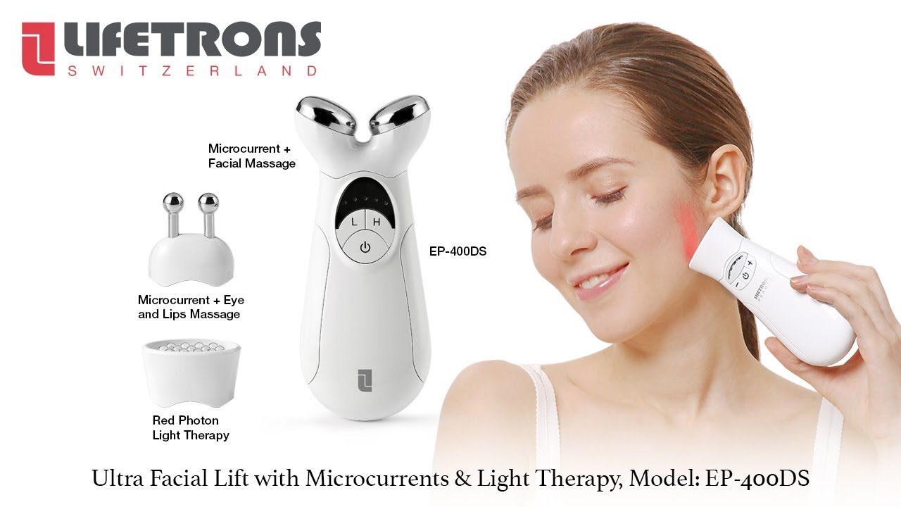 Official] Lifetrons Ultra Facial Lift with Microcurrents & Light